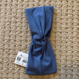 lululemon athletica Blue Twist Headband